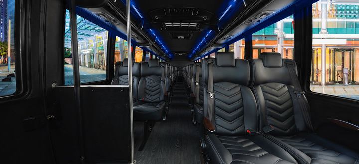 Freightliner 37 Passenger Bus Interior